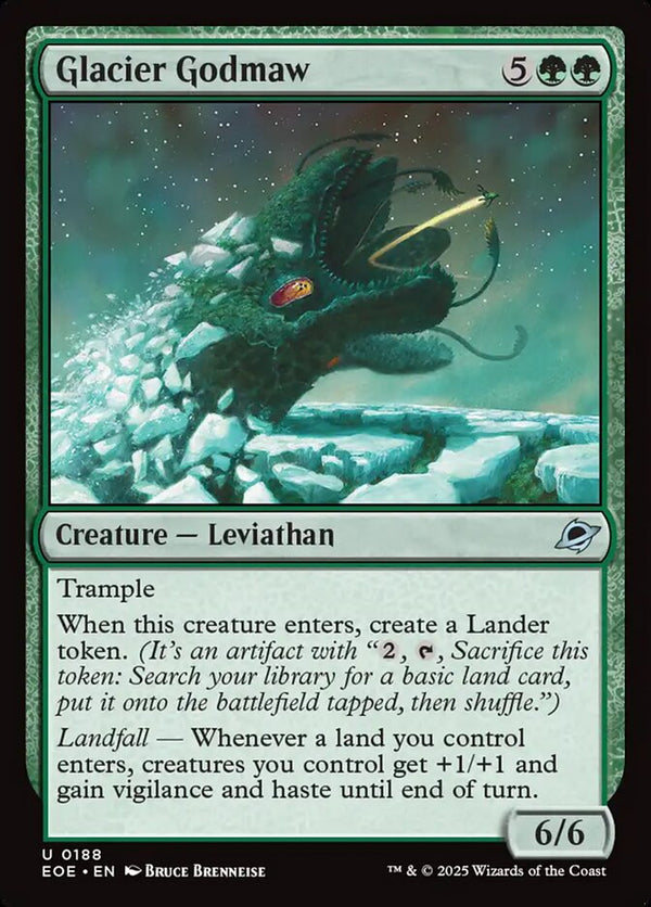 Glacier Godmaw - Magic: The Gathering