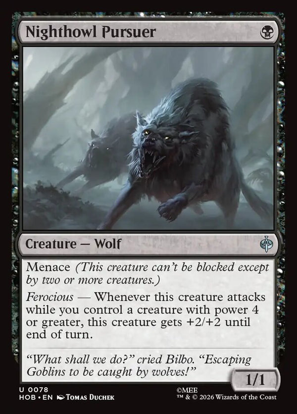 Nighthowl Pursuer (HOB 78) - Magic: The Gathering