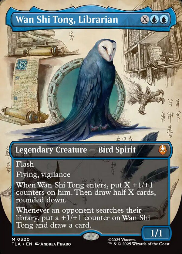 Wan Shi Tong, Librarian (Borderless) - Magic: The Gathering