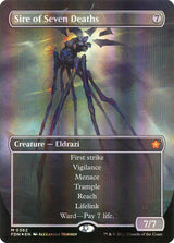 Sire of Seven Deaths (Borderless) (Mana Foil) - Magic: The Gathering
