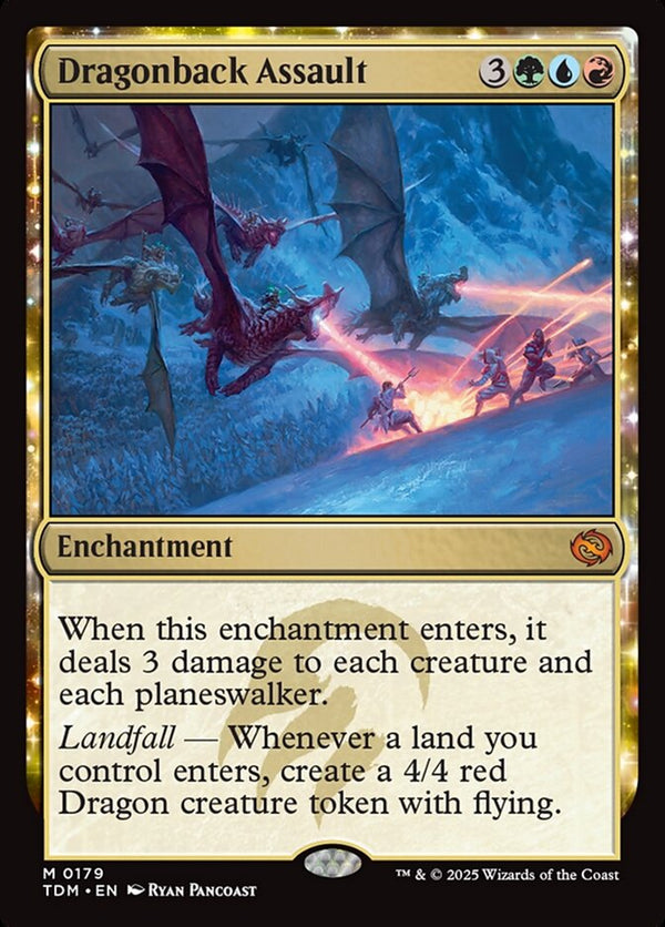 Dragonback Assault - Magic: The Gathering