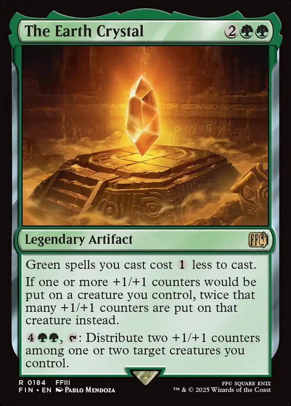 The Earth Crystal (FIN 184) - Magic: The Gathering