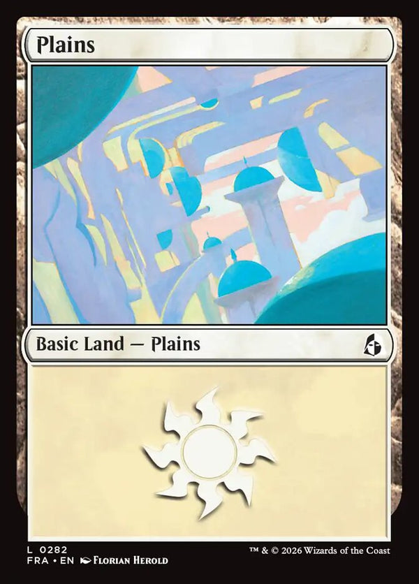 Plains (0282) (FRA 282) - Magic: The Gathering