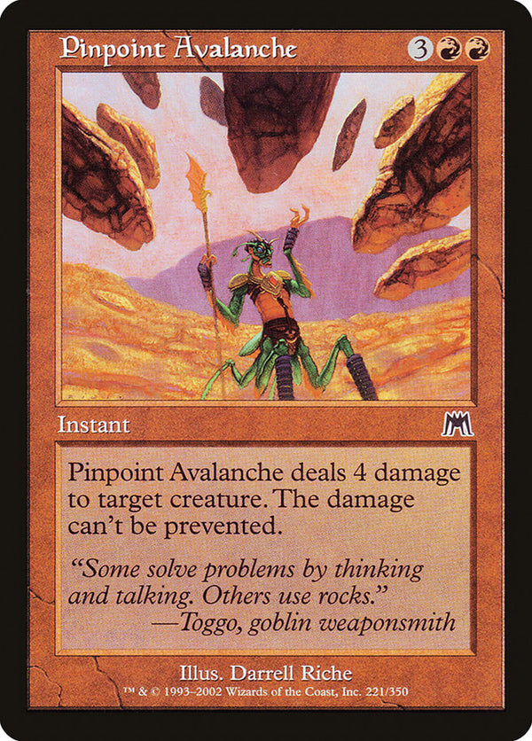 Pinpoint Avalanche - Magic: The Gathering
