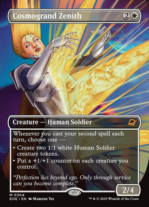 Cosmogrand Zenith (Borderless) - Magic: The Gathering