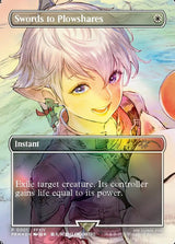 Swords to Plowshares (Borderless) - Magic: The Gathering