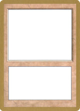2001 World Championship Blank Card - Magic: The Gathering