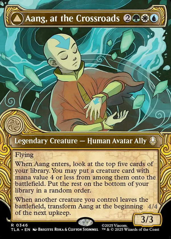 Aang, at the Crossroads (Showcase) - Magic: The Gathering