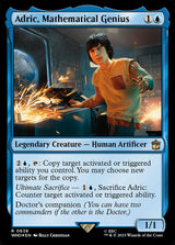 Adric, Mathematical Genius (Surge Foil) - Magic: The Gathering