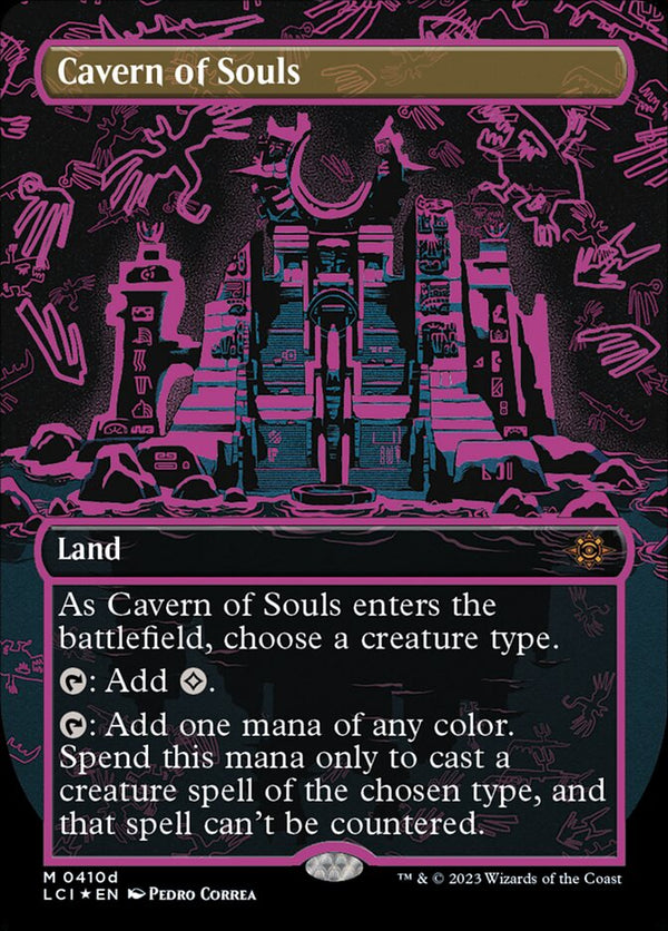Cavern of Souls (0410d) (Borderless) - Magic: The Gathering