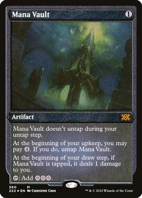 Mana Vault (Foil Etched) - Magic: The Gathering