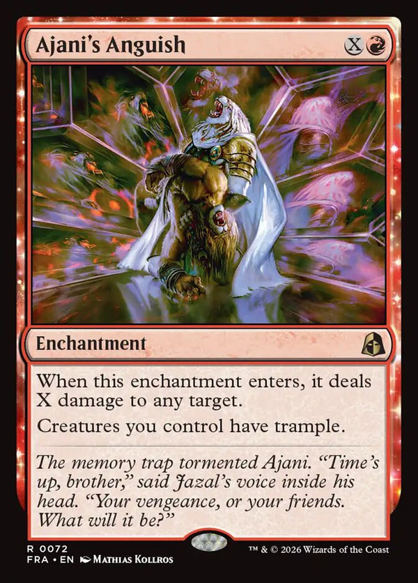 Ajani's Anguish (FRA 72) - Magic: The Gathering