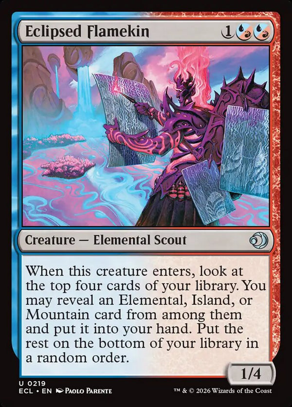 Eclipsed Flamekin - Magic: The Gathering