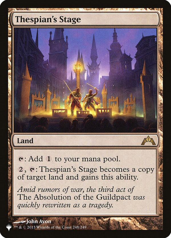 Thespian's Stage - Magic: The Gathering