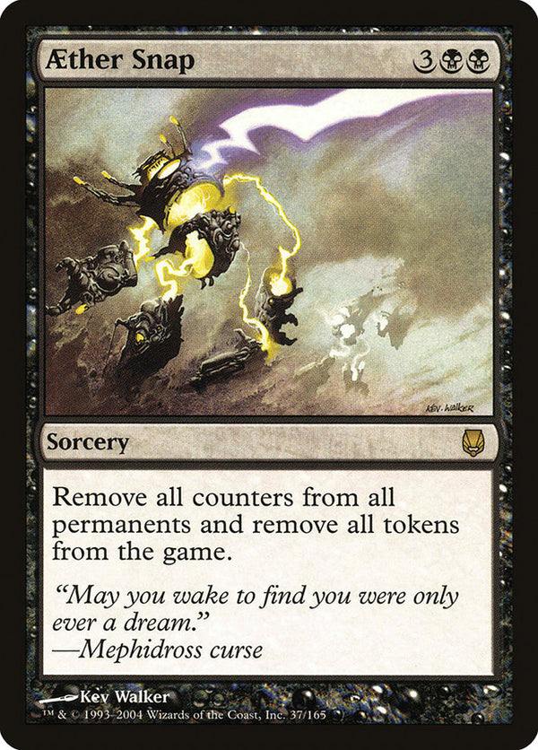 Aether Snap - Magic: The Gathering