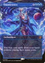 Omniscience (Anime Borderless) (Confetti Foil) - Magic: The Gathering