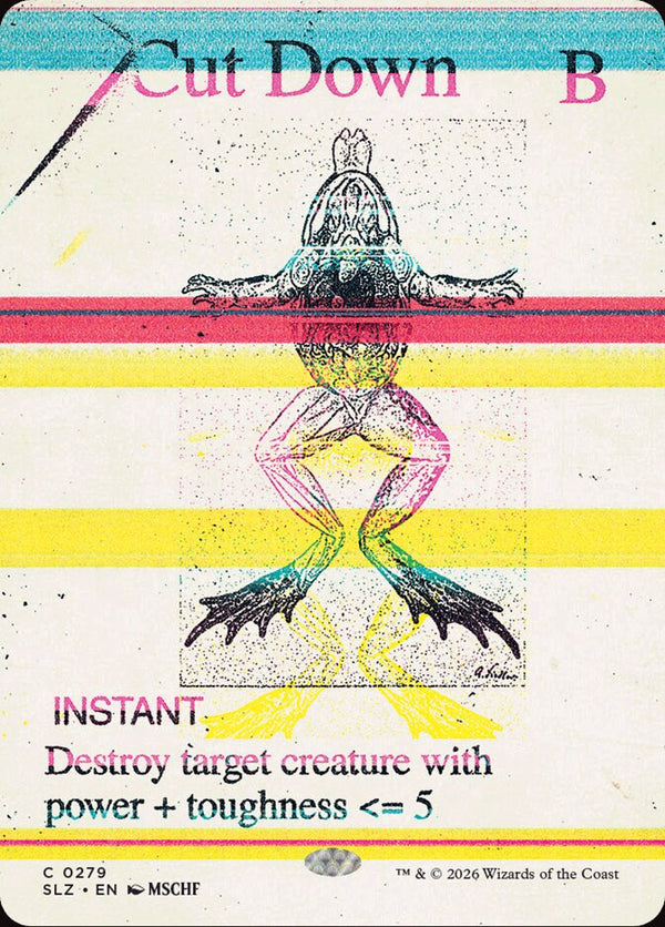 Cut Down (0279) - Magic: The Gathering