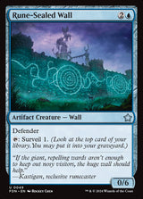 Rune-Sealed Wall - Magic: The Gathering
