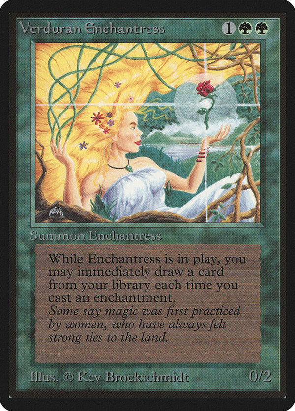 Verduran Enchantress - Magic: The Gathering