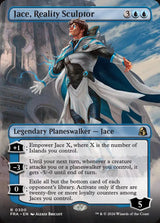 Jace, Reality Sculptor (Borderless) (FRA 300) - Magic: The Gathering