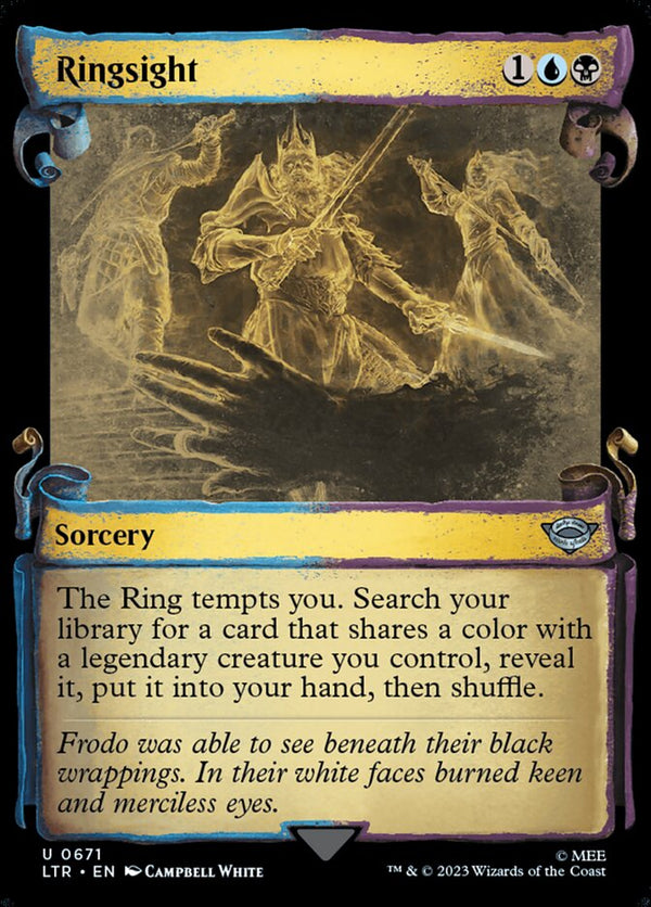 Ringsight (Showcase Scrolls) - Magic: The Gathering