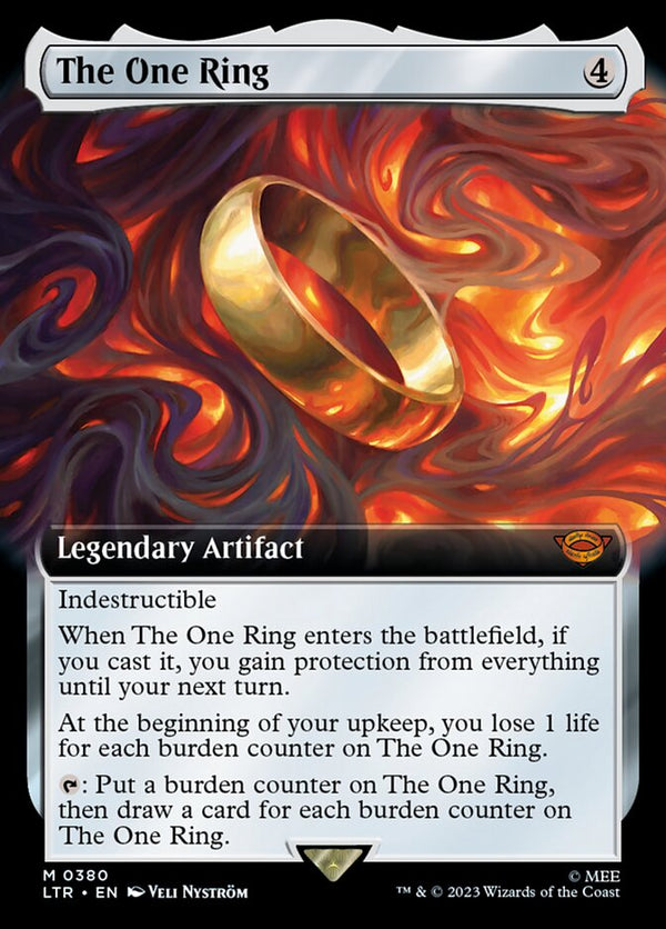 The One Ring (Extended Art) - Magic: The Gathering