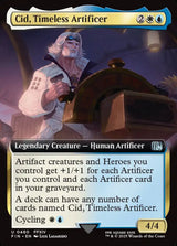 Cid, Timeless Artificer (Extended Art) - Magic: The Gathering