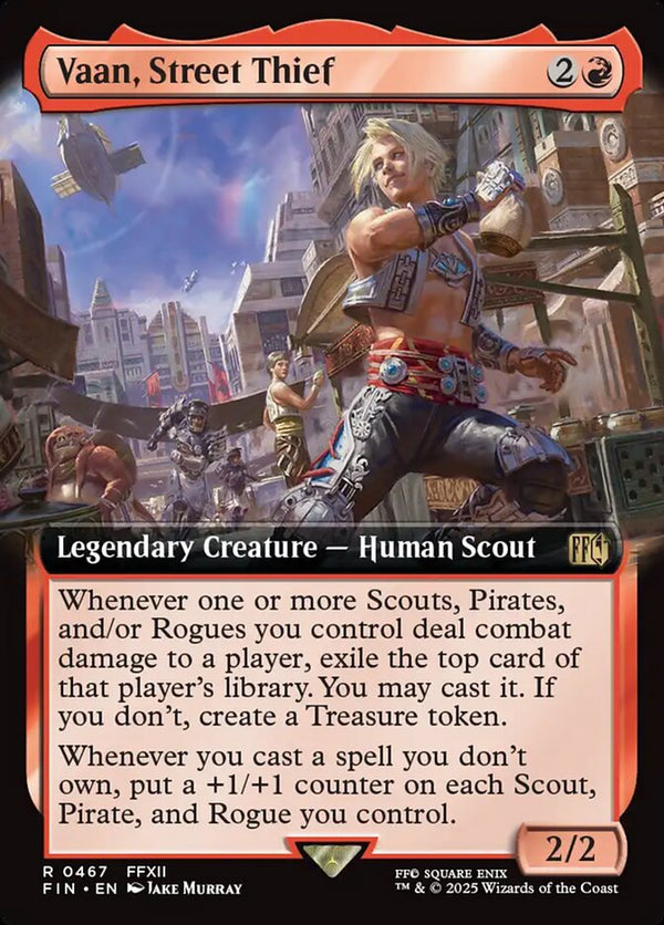 Vaan, Street Thief (Extended Art) - Magic: The Gathering