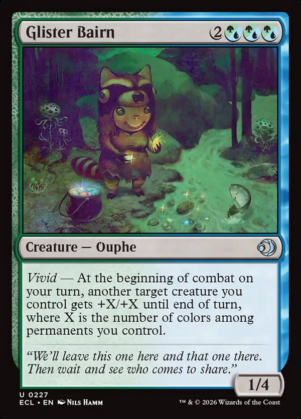 Glister Bairn - Magic: The Gathering