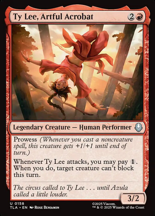 Ty Lee, Artful Acrobat - Magic: The Gathering