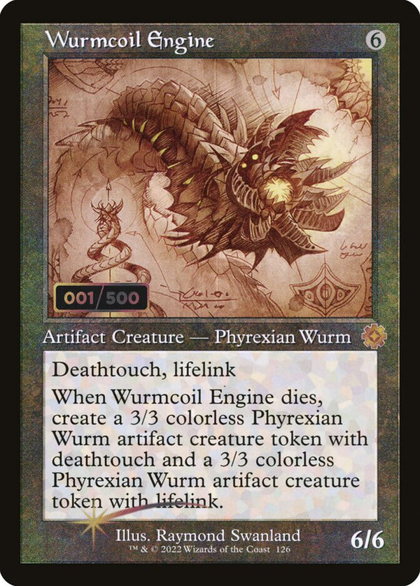Wurmcoil Engine (Schematic) (Serial Numbered) - Magic: The Gathering