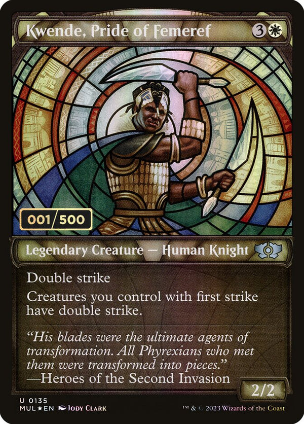 Kwende, Pride of Femeref (Serial Numbered) - Magic: The Gathering