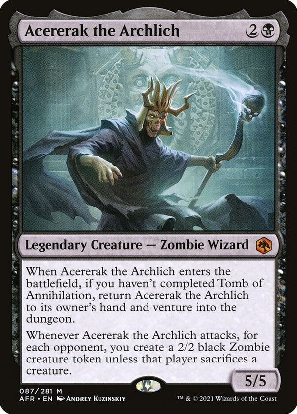 Acererak the Archlich - Magic: The Gathering