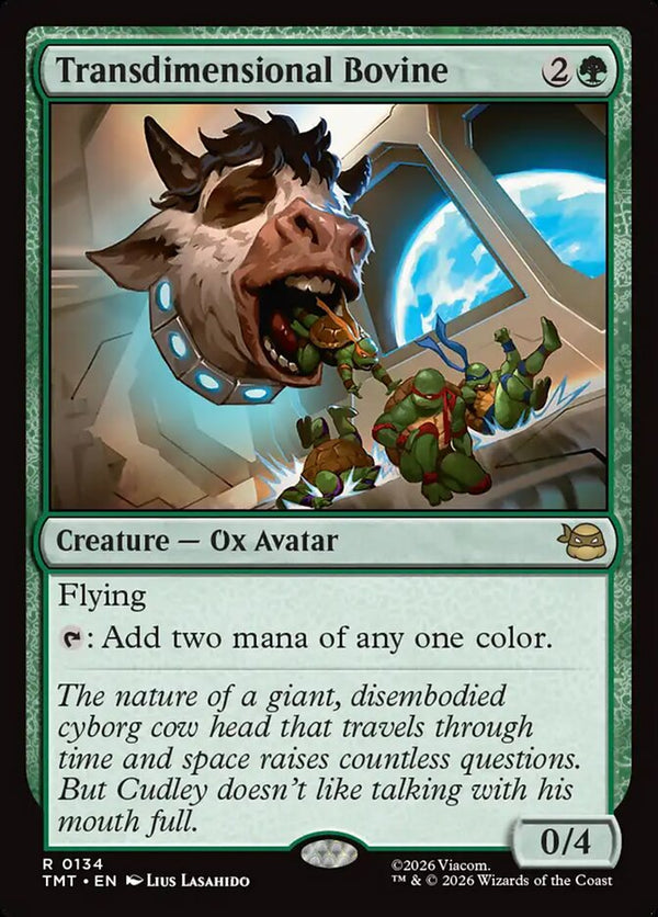 Transdimensional Bovine - Magic: The Gathering