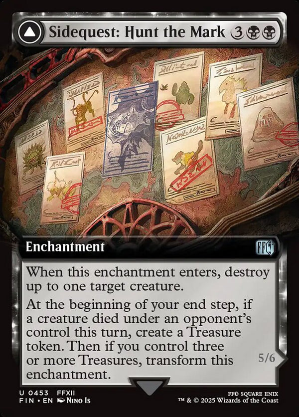 Sidequest: Hunt the Mark (Extended Art) - Magic: The Gathering