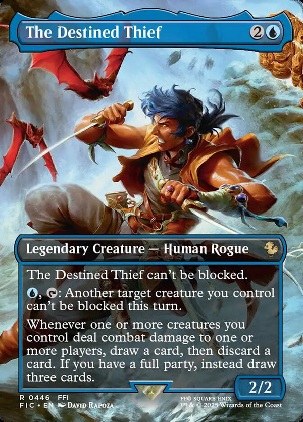 The Destined Thief (Borderless) - Magic: The Gathering