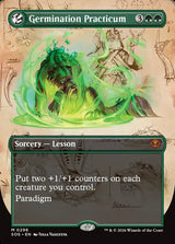 Germination Practicum (Borderless) - Magic: The Gathering