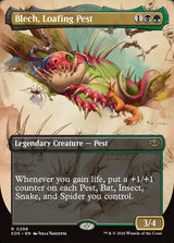 Blech, Loafing Pest (Borderless) - Magic: The Gathering
