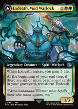 Exdeath, Void Warlock (Extended Art) - Magic: The Gathering