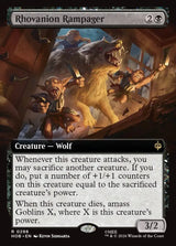 Rhovanion Rampager (Extended Art) (HOB 298) - Magic: The Gathering