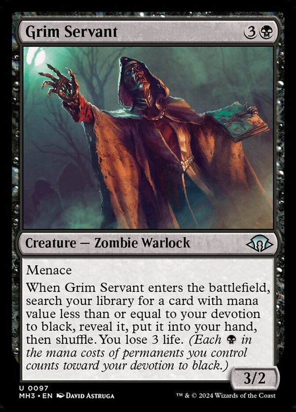 Grim Servant - Magic: The Gathering