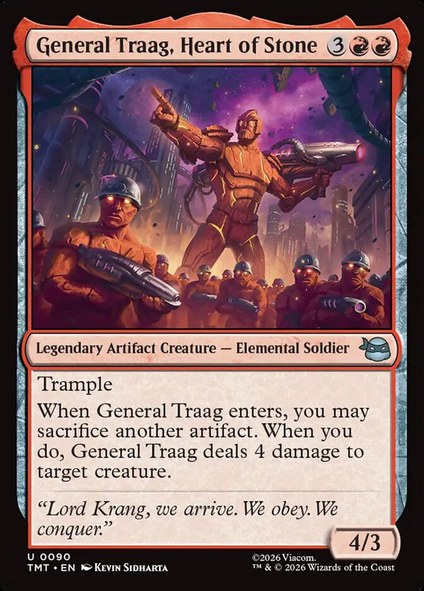 General Traag, Heart of Stone - Magic: The Gathering
