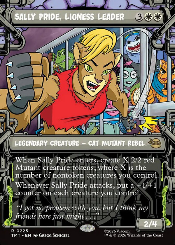 Sally Pride, Lioness Leader (Showcase) - Magic: The Gathering