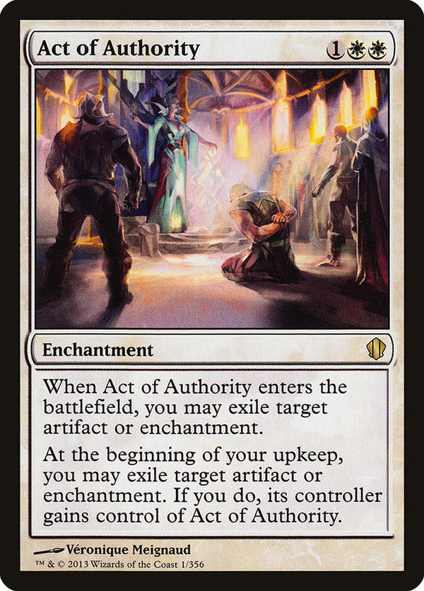 Act of Authority - Magic: The Gathering