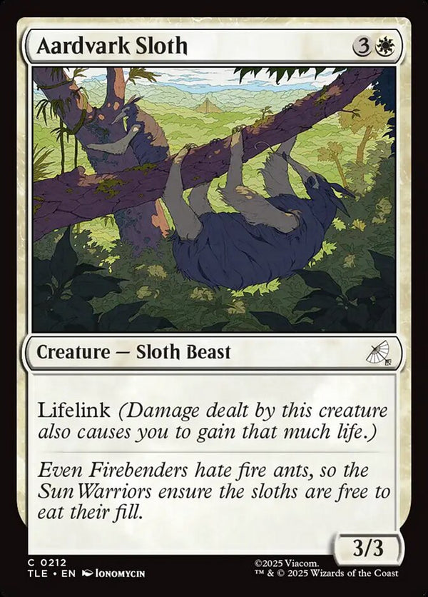 Aardvark Sloth (0212) - Magic: The Gathering