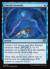Fractal Anomaly - Magic: The Gathering