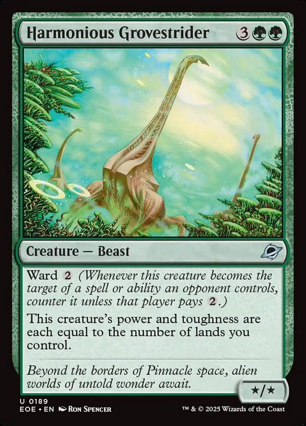 Harmonious Grovestrider - Magic: The Gathering