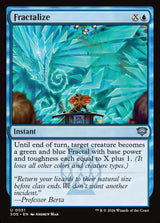 Fractalize (SOS 51) - Magic: The Gathering