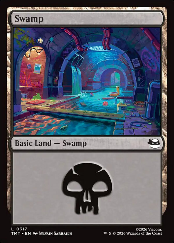 Swamp (0317) - Magic: The Gathering