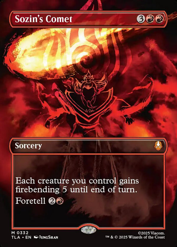 Sozin's Comet (0332) (Borderless) - Magic: The Gathering